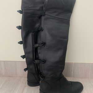 Valentino over the knee bow boots
